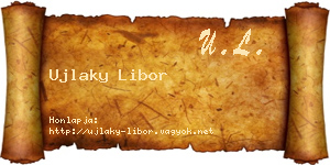 Ujlaky Libor névjegykártya